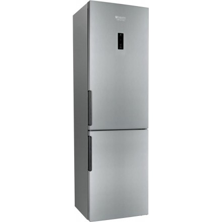 Frigorifero Combinato Hotpoint Lh8 FF20 A Sistema Di Raffreddamento No Frost Colore Argento Classe Efficienza Energetica A++