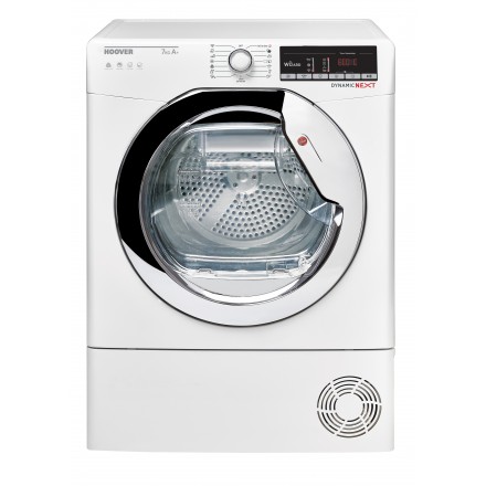 Asciugatrice Slim Libera Installazione Hoover DXO4 H7A1TCEX-S 7 Kg. 48 Cm Classe Efficienza Energetica A+