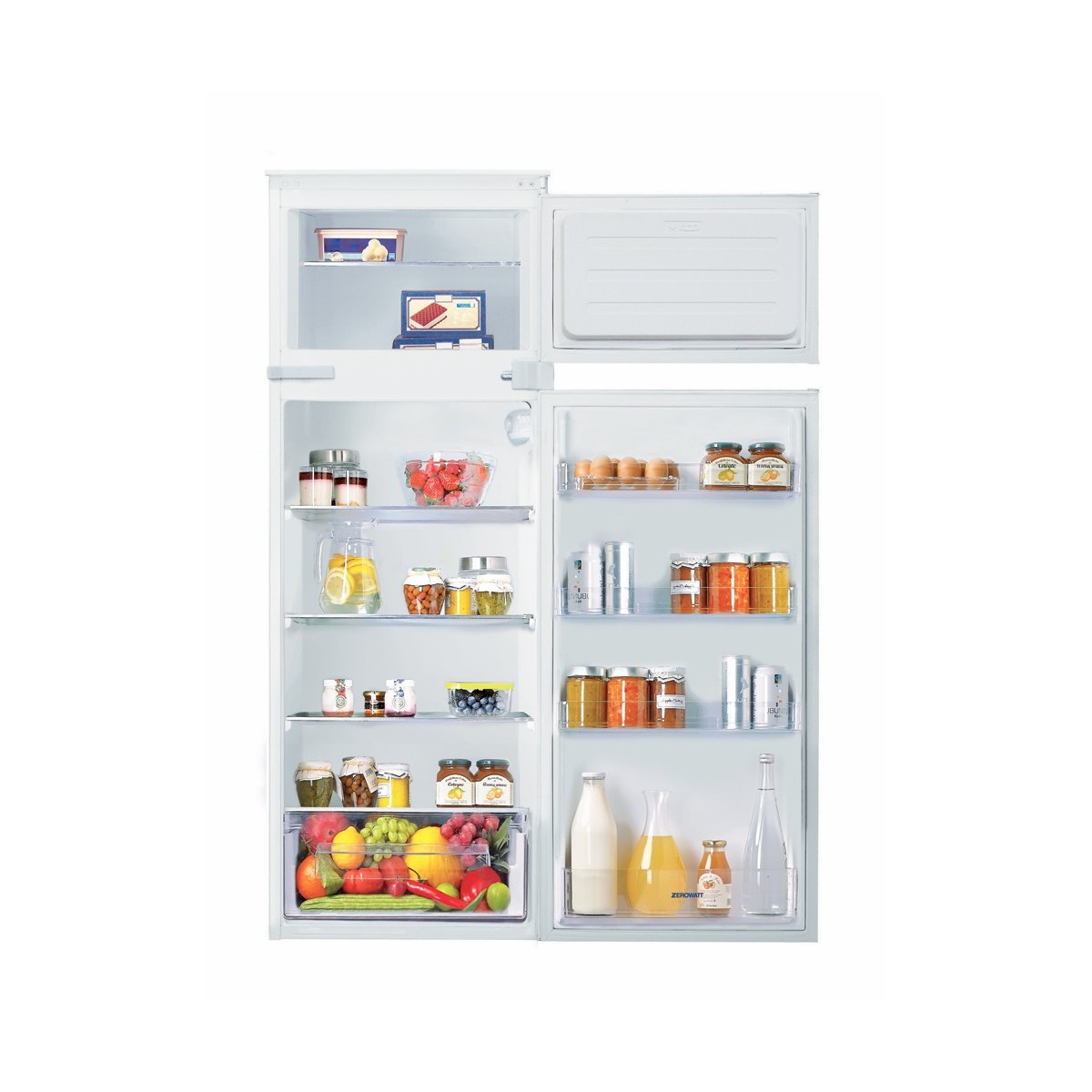 Frigorifero da incasso Zerowatt ZEBD152 Bianco Raffreddamento Statico  capacità 225 lt Classe energetica F (A+) - Mondo Elettrodomestici