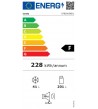 Frigorifero da incasso Candy CFBD2650E/1 Bianco Raffreddamento statico capacità 242 lt Classe energetica F (A++)