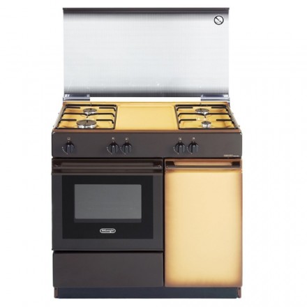 CUCINA DE LONGHI SGK854N 86X50 COPPERTONE F.GAS 4FUOC. PORT.