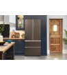 Frigorifero Combinato Haier HB18FGSAAA 4 Porte Titanium Largo 83 Cm Classe Energetica E