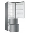 Frigorifero Combinato Haier HTR3619FNMN Silver 3 Porte 60 Cm Classe Energetica E