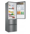 Frigorifero Combinato Haier HTR3619FNMN Silver 3 Porte 60 Cm Classe Energetica E