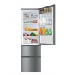Frigorifero Combinato Haier HTR3619FNMN Silver 3 Porte 60 Cm Classe Energetica E