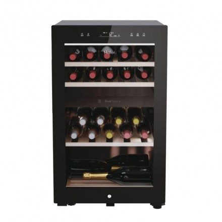 Cantinetta Hws42gsau1 Era Installazione Haier Nera 82 Cm 42 Bottiglie Classe Energetica G Cantinetta Haier HWS42GDAU1 Nera 4 Rip