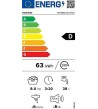 Lavatrice Libera installazione Hisense WFGE80141VMS 8kg. 1400g. Classe D SLIM 46,5 Profonda Cm Inverter