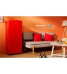 Frigorifero Monoporta Hisense RR220D4ERF Rosso Capacità 165 Lt Classe Energetica F (A+)