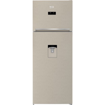 Frigorifero Beko RDNE455E30DBN Beige 70cm Nf Dispenser Classe F