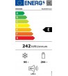 Combinato Hisense RB390N4AC20 Silver  No Frost Inverter E (A++)