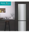 Frigorifero Combinato Hisense RB434N4AC2 Inox No Frost 2mt capacità 331 lt Classe energetica E (A++)