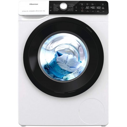 Lavatrice Hisense WFGA80141VM Lavatrice 8 kg Classe B Profondità 54 cm Centrifuga 1400 giri Vapore