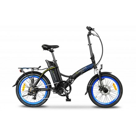 Bici Elettrica Pieghevole Argento Bike Piuma+ Colore Blu