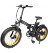 Bici Elettrica Pieghevole Argento Bike Minimax+ Gold 25km autonomia 70 km