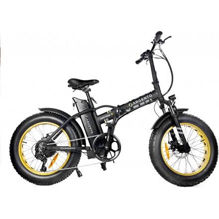 Bici Elettrica Pieghevole Argento Bike Minimax+ Gold 25km autonomia 70 km