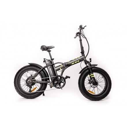 Bici Elettrica Pieghevole Argento Bike Minimax+ max Yellow 25 km 25km/h,  Autonomia 70 km