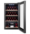 Cantinetta Hisense RW30D4AJ0 30 bottiglie Classe G Ripiani in legno colore Nero