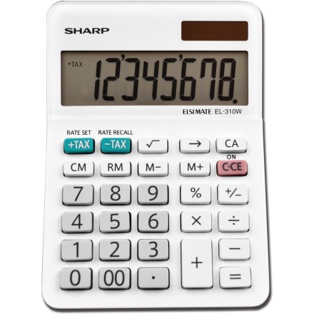 Calcolatrice Sharp EL310WB Da Tavolo