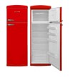 Frigorifero Atlantic ATBM346R Statico Rosso Retro' 311 Lt Classe F