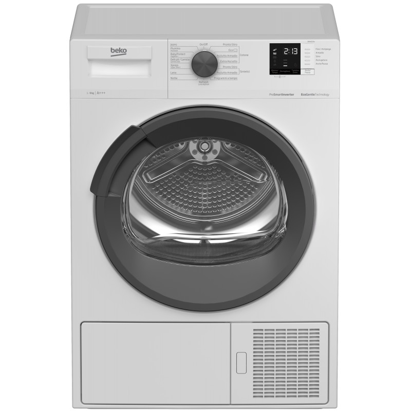 Asciugatrice Beko DRX937AI 9 Kg A+++ Pompa di calore Profondità 63 cm Motore Inverter