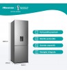 Combinato Hisense RB645N4WIF Inox 70 Cm 2 Mt Inverter Dispen