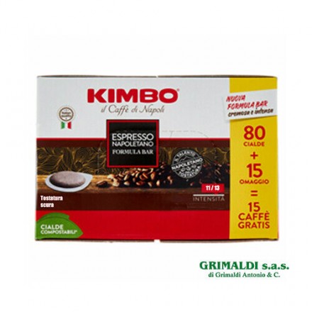 Cialda Kimbo Macinato Fresco 80+15