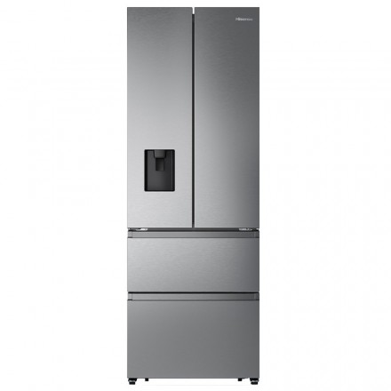 Combinato Hisense RF632N4WIF Americano Side by Side Capacità 485 Litri Classe energetica F Raffreddamento No Frost colore Inox