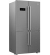 Frigorifero Beko GN1416232ZXN 4 Porte  No Frost Larghezza 90.8 CM Capacità 572 LT  Colore Inox Classe Energetica F