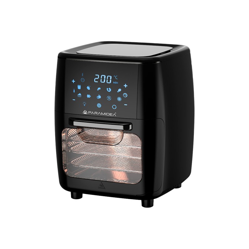 Friggitrice Ad Aria OZEANOS 3,5L Digitale - 1500W, Timer, Cottura Sana E Facile Da Pulire