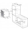 Forno A Incasso Hisense BI62111AXTC Elettrico Capacità 77 Lt Profondità 56,4 Cm Colore Inox Classe Energetica A