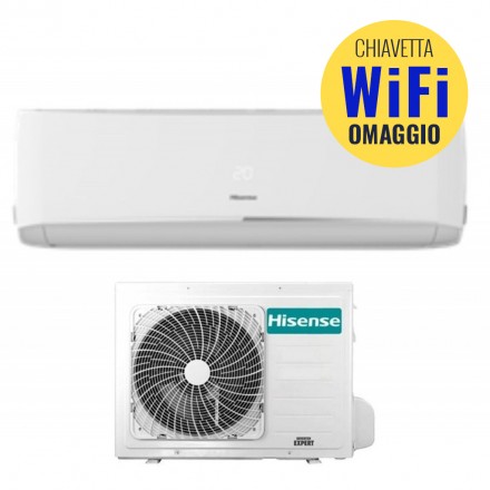 Climatizzatore Hisense Halo 9000 Btu R-32 Motore Inverter Wi-fi Classe Energetica A++/a+ (CBYR0905G+CBYR905W)