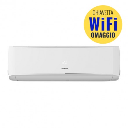 Climatizzatore Hisense HALO24000 HI-COMFORT Btu Motore Inverter WIFI Classe Energetica A++/A+ (CBBT241AG+CBBT241AW)