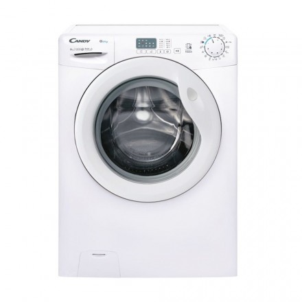 CANDY Lavatrice EY1281DE1-S Capacità 8 Kg Classe Energetica D Profondità 53 CM 1200 giri Motore AC