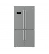 Frigorifero 4 Porte Beko GN1416232ZXN  No Frost Capacità 572 LT Altezza 182 CM Colore Inox Classe Energetica F