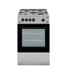 Cucina A Gas Beko CSS42014FS Con Elettrico Elettrico 50x50 CM Potenza 7500 Watt Fuochi 4 Colore Silver