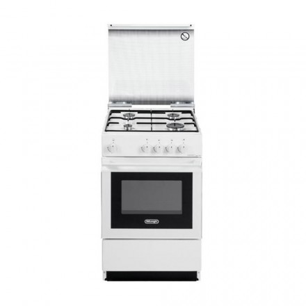 Cucina a Gas De Longhi SGW554GNN 50x50 con Forno a Gas Bianca