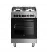 Cucina A Gas Beko FSE62110DXF Con Forno Elettrico 60x60 CM Potenza 8300 Watt Colore Inox