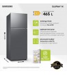 Frigorifero Samsung  RT47CGC6626S9ES No Frost Capacità 465 Lt Altezza 182,5 Cm Classe Energetica E