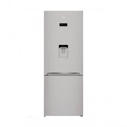 Beko Frigorifero Combinato  RCNE560E40DSN A++ No Frost Silver Dispenser