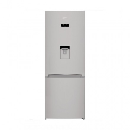 Beko Frigorifero Combinato  RCNE560E40DSN A++ No Frost Silver Dispenser