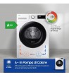 Asciugatrice Samsung DV90CGC0A0AEET Pompa Di Calore Capacità 9 Kg Profondità 60 Cm Classe Energetica A++