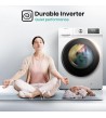 Lavatrice Hisense WFQA9014EVJM Capacità 9 Kg Motore Inverter 1400 Giri Classe Energetica A