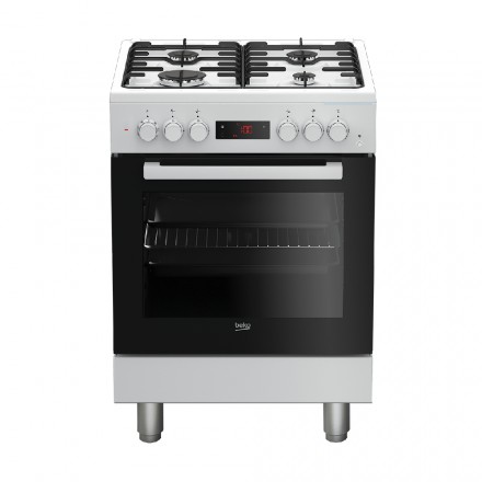 Cucina Elettrica Ventilata Beko FSE62110DWF 60x60 Bianca