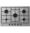 Zerowatt Piano Di Cottura ZHW7CX/1 5 fuochi Larghezza 75 Cm Colore Inox