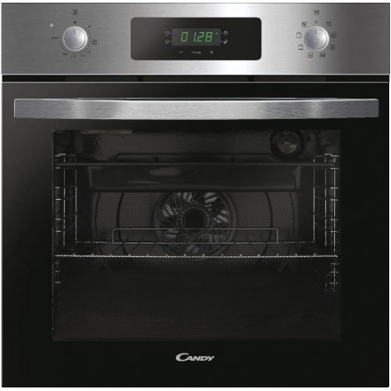 Candy Forno A Incasso FIDC X605 Ventilato Colore Inox Capacità 65 Lt Profondità 60 Cm Classe Energetica A+