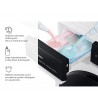 Samsung Lavatrice WW90DB7U94GBU3 Capacità 9 Kg 1400 Giri Classe Energetica A