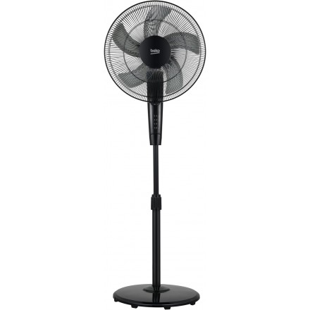 Beko Ventilatore A Piantana EFS5100B Potenza 45w Numero Di Velocita' 3 Altezza 135 Cm Regolabile Colore Nero