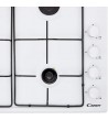 Candy piano cottura CHW6LWW 4 fuochi a Gas Larghezza 60 cm colore Bianco