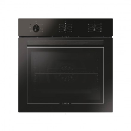 Candy Forno A Incasso FCT602N/E Ventilato Colore Nero Capacità 65 Lt Profondità 60 Cm Classe Energetica A+