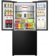 Hisense Frigorifero RQ5P470SAFE 4 Porte Capacità 483 Lt  Colore Nero Classe E